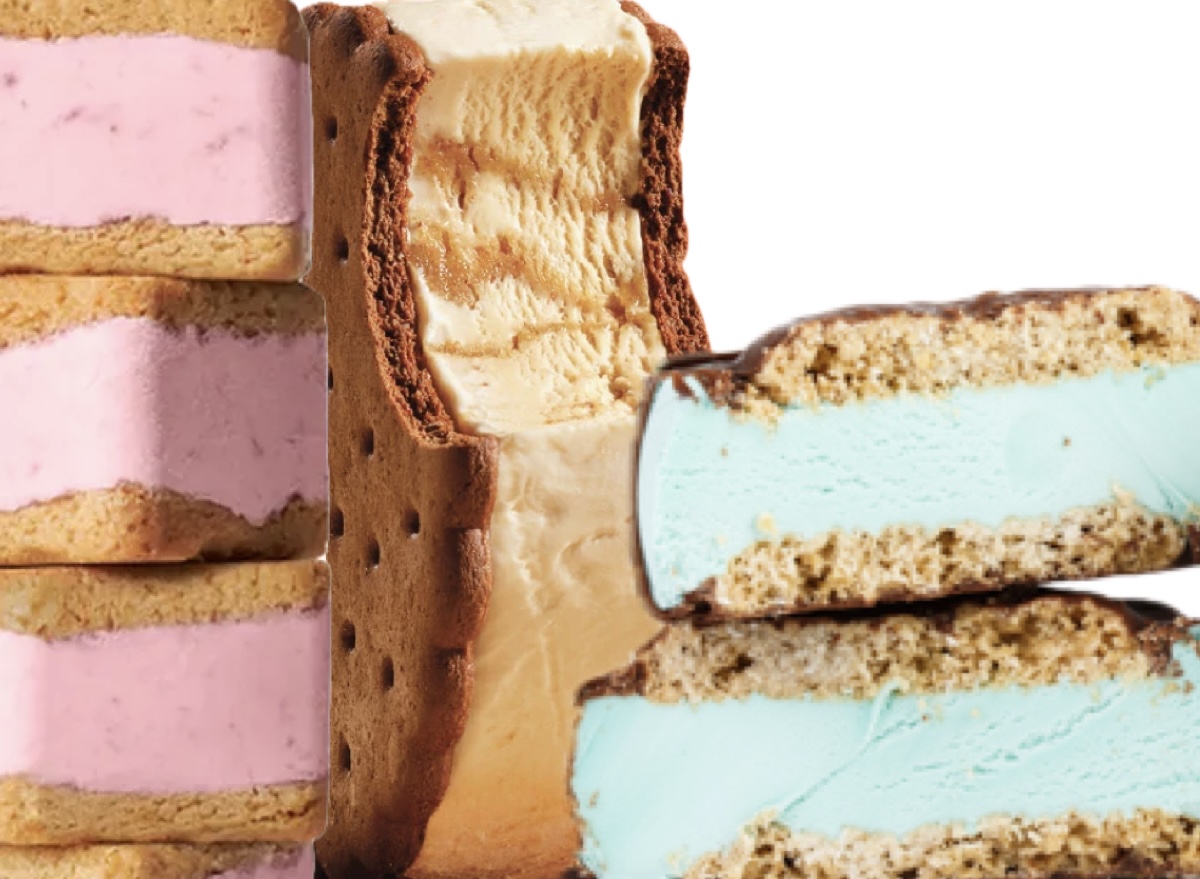 Ice Cream sandwiches, worst, best, groceries, rankeed