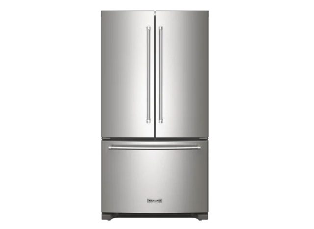 KitchenAid 20 cu. ft. Counter-Depth French Door Refrigerator in Stainless Steel