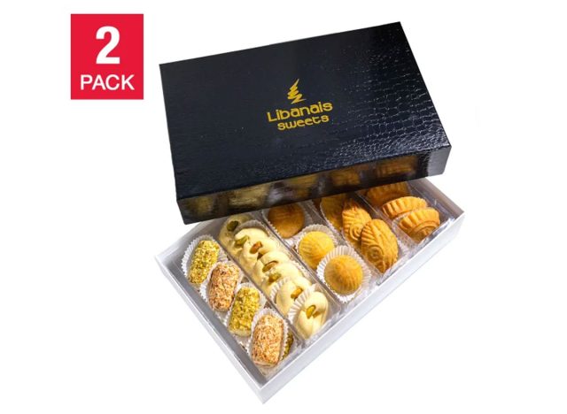 Libanais Assorted Maamoul and Ghraybeh Cookies