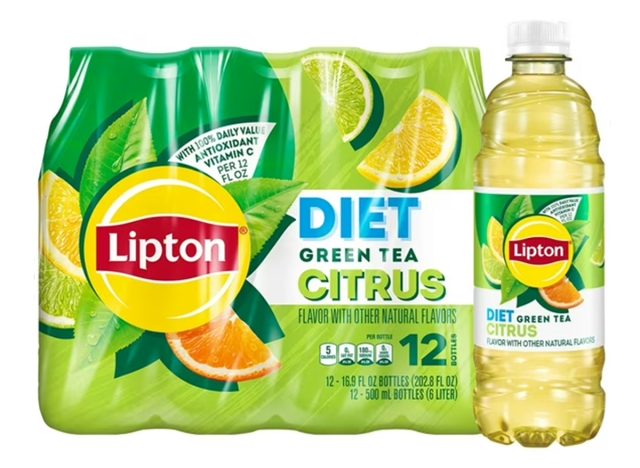 Lipton Diet Green Tea Citrus Iced Tea, Bottled Tea Drink