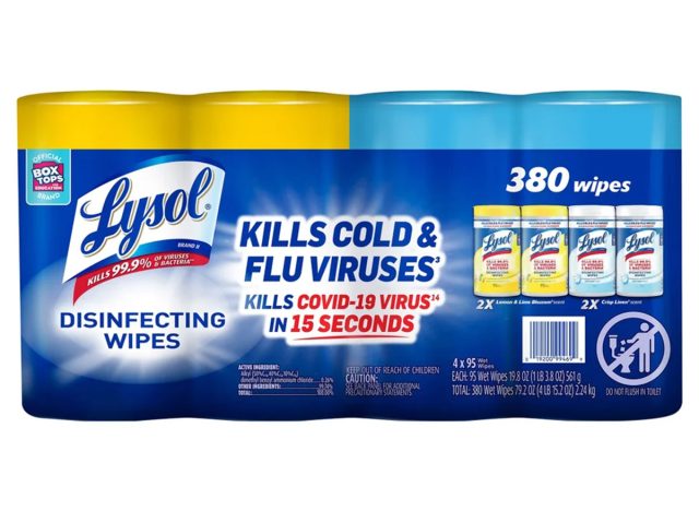 Lysol Disinfecting Wipes, Variety Pack
