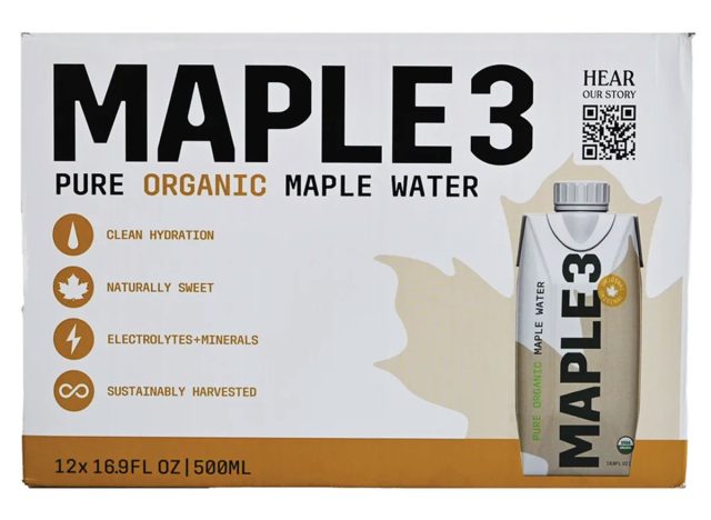 Maple 3 Pure Organic Maple Water