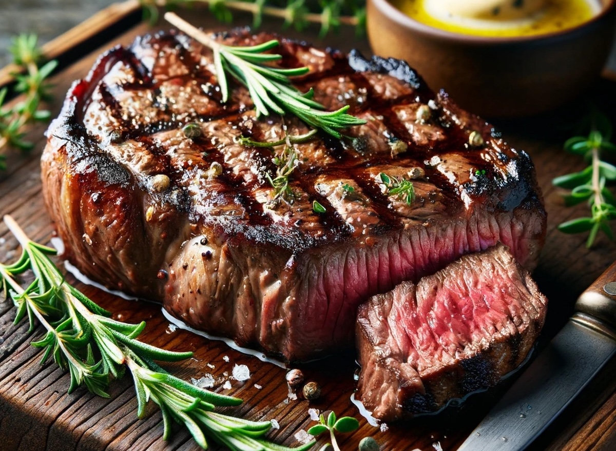Medium steak