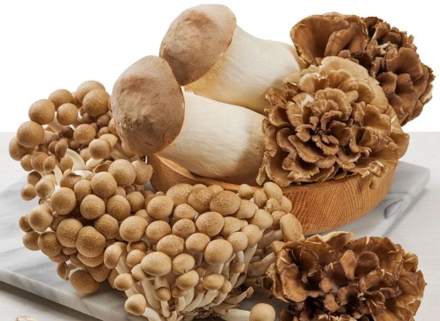 Northern Wild Chef's Blend Cultivated Mushrooms, King Oyster, Maitake, French Horn