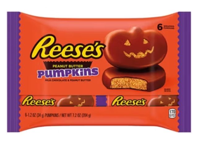 Peanut Butter Pumpkin Shaped Chocolate