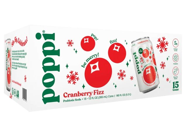 Poppi Soda, Cranberry Fizz