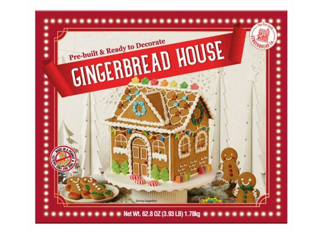 Pre-built Gingerbread house