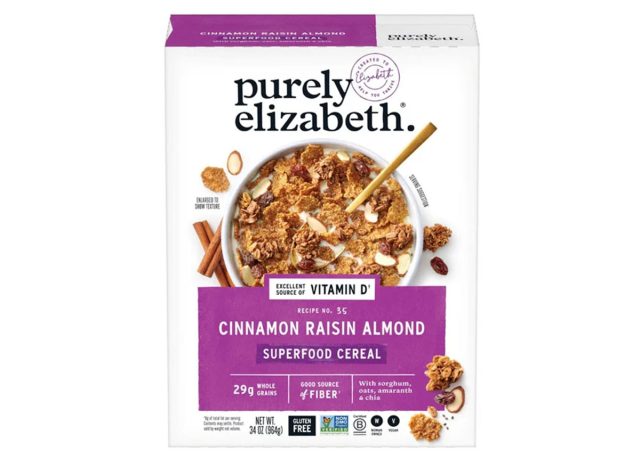 Purely Elizabeth Cinnamon Raisin Almond Cereal