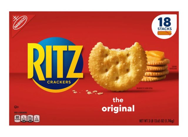 RITZ Crackers, Original, 61.65 oz, 18-count
