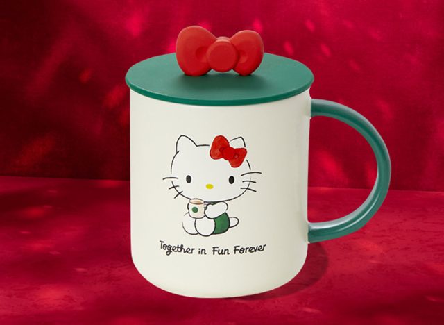 Starbucks and Hello Kitty Ceramic Mug