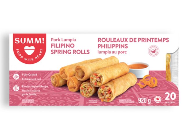 Summ! Pork Lumpia Filipino-Style Spring Rolls