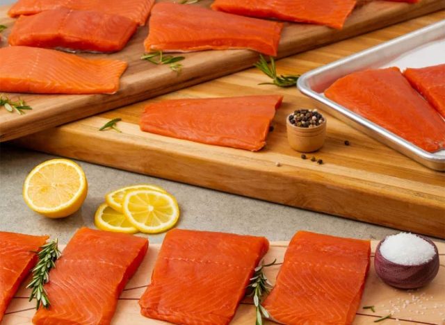 Wild Alaska Coho Salmon Portions