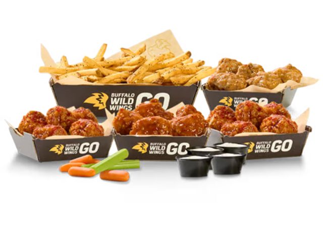 Buffalo Wild Wings 20 Boneless Wings + Fries