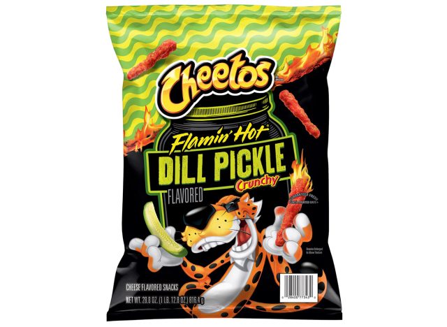 Cheetos Flamin Hot Dill Pickle at Costco 