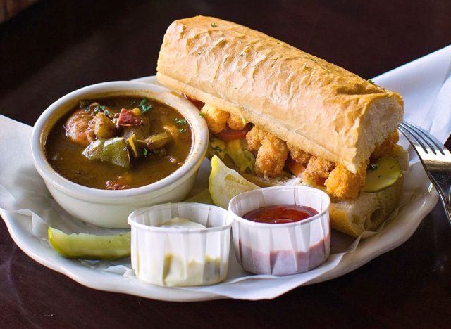 Pappadeaux Shrimp Po Boy