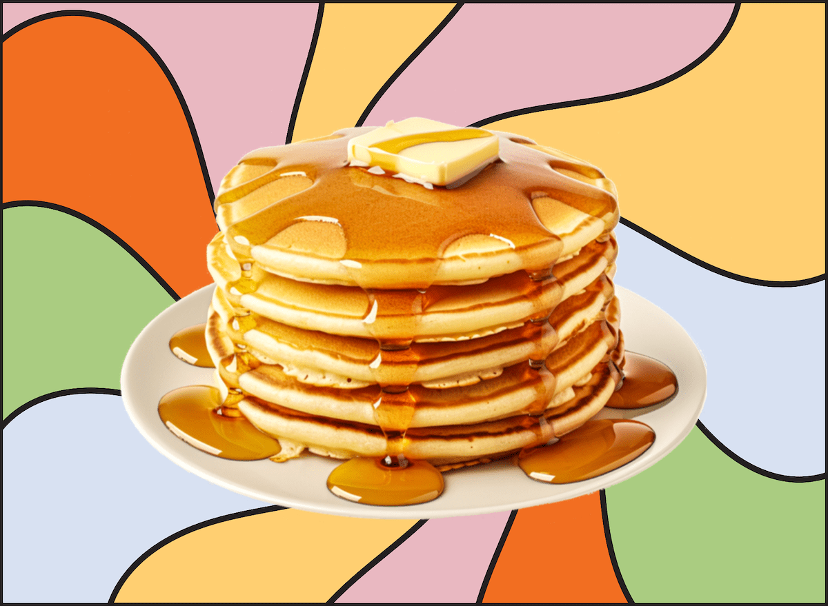 Retro, pancakes