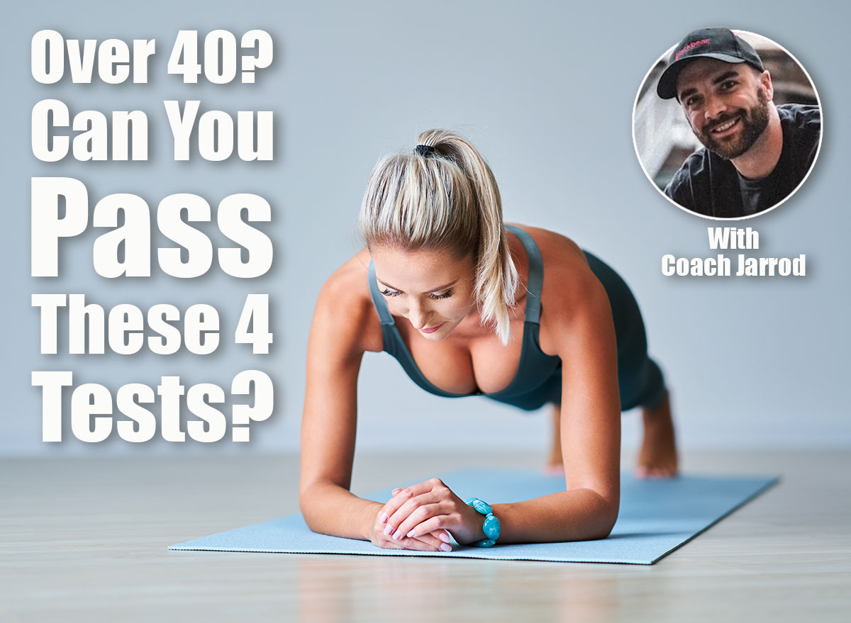 Adult woman practising yoga at home. 4 Bodyweight Tests That Show If Your Body Is Aging Faster Than Your Years After 40. Cover