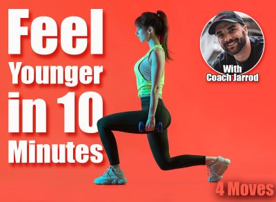 Sporty young woman training with dumbbells on color background. This 10-Minute Classic Routine Reverses Aging Better Than Daily Cardio After 45. Cover