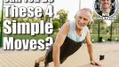 Grey senior man listening music and doing push-ups while working out in park. If You Can Do These 4 Bodyweight Exercises After 60, You're Stronger Than Most 40-Year-Olds. Cover