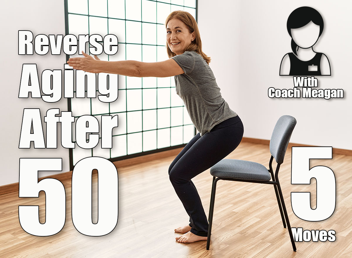 Middle age caucasian woman smiling confident training at sport center. 5 Standing Exercises That Reverse Aging Better Than Gym Workouts After 50. Cover