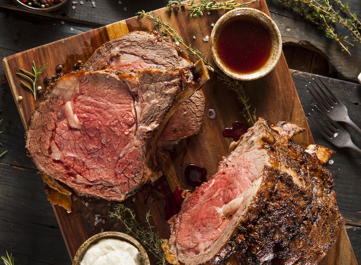 3 Restaurant Chains With the Best Prime Rib, According to Butchers