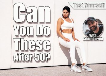 Fitness woman in sports clothing. Sexy young beautiful model athlete doing fitness workout. Female in the street at sunny day. Stretching out before training. Doing plank wall sit exercise. If You Can Hold These 4 Bodyweight Positions After 50, You're Fitter Than Most Gym-Goers. Cover