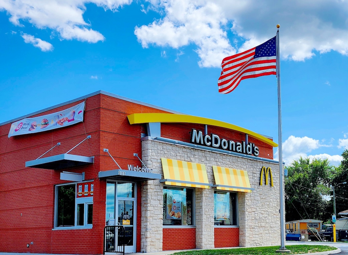 Mcdonald’s,Restaurant,Building,,Manassas,,Va,,Usa,,August,21,,2024