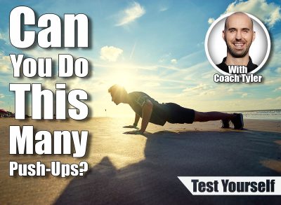 Sports and healthy lifestyle. Young man doing push-ups on the ocean beach. If You Can Do This Many Push-Ups Over 55, Your Chest and Arms Beat Most People Your Age. Cover