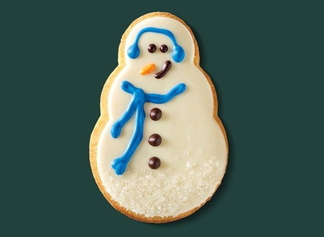 Starbucks Snowman Cookie 