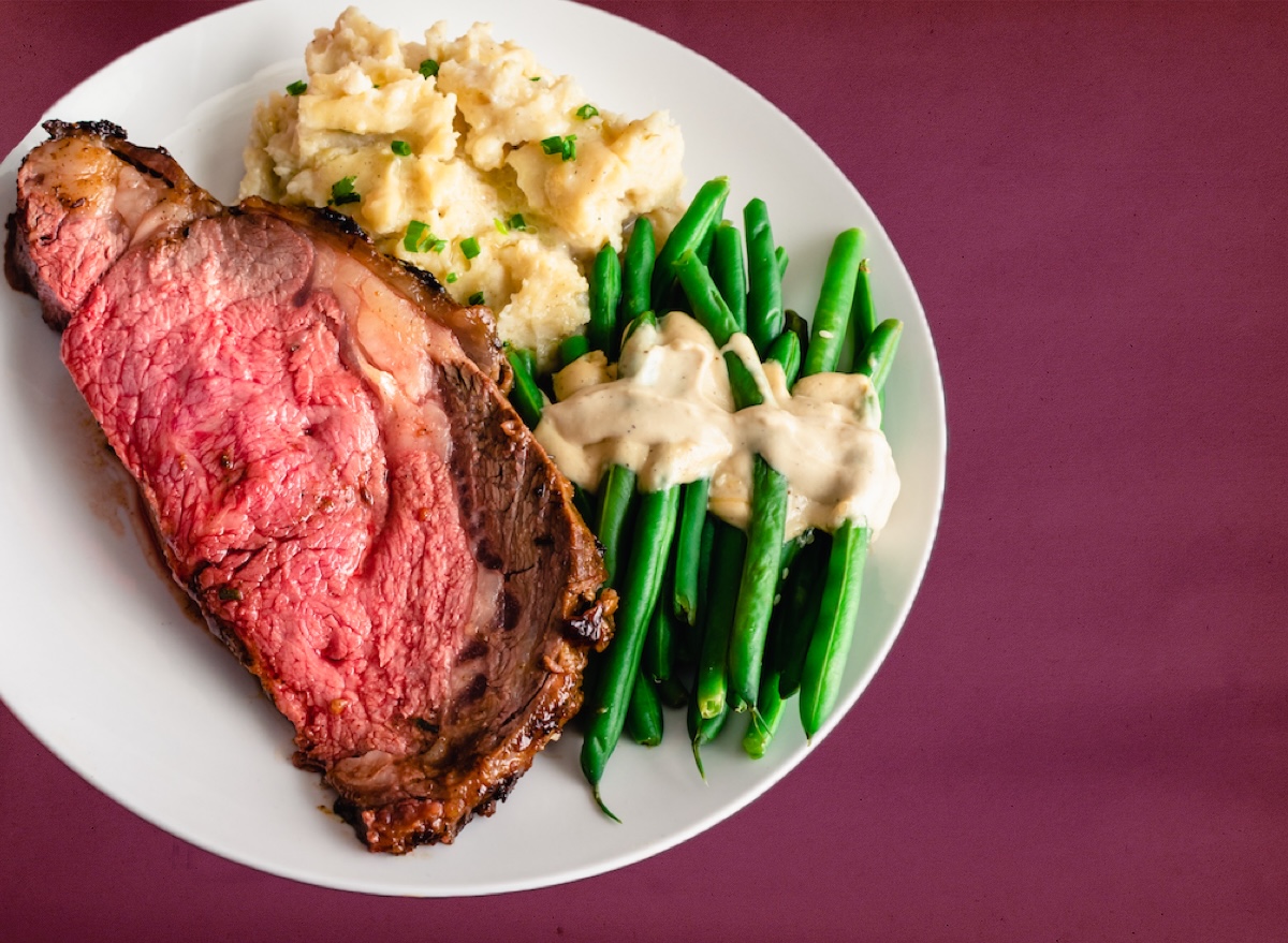 Texture, prime rib