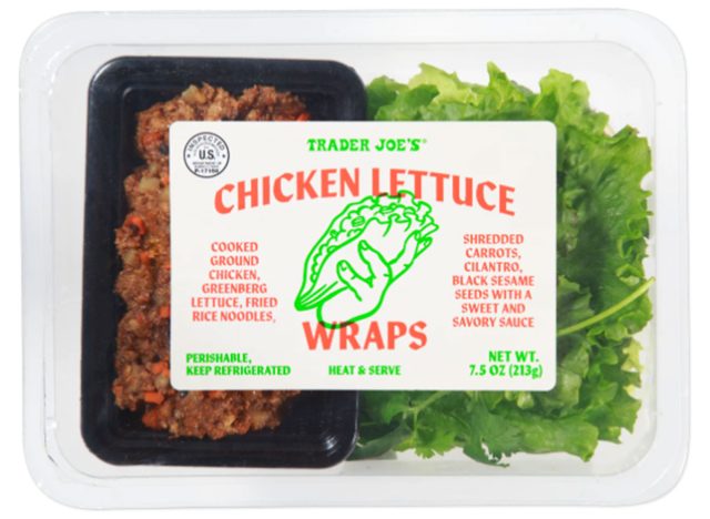 Trader Joe's Chicken Lettuce Wraps