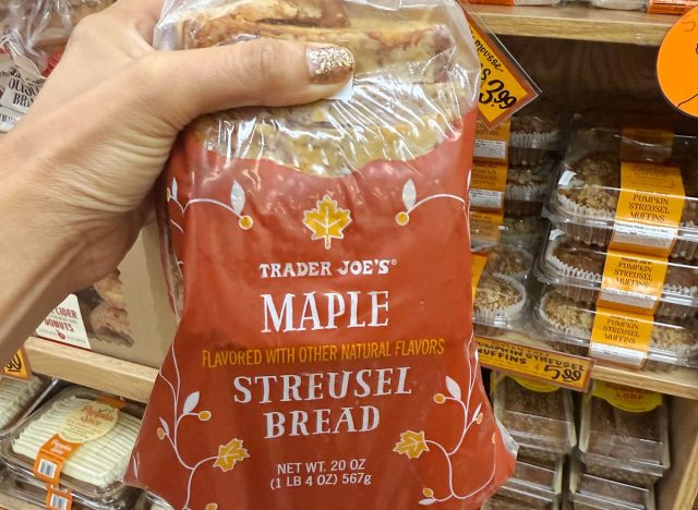 Trader Joe's Maple Streusel Bread