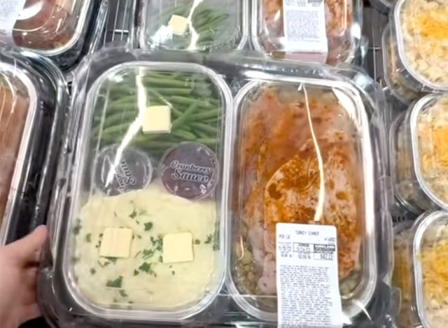 Turkey Dinner at Costco