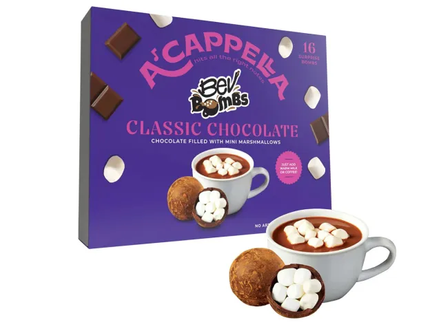 A'cappella Classic Hot Chocolate BevBombs, 16-count