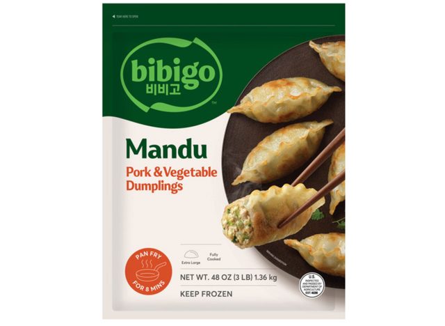 Bibigo Mandu Pork and Vegetable Dumplings