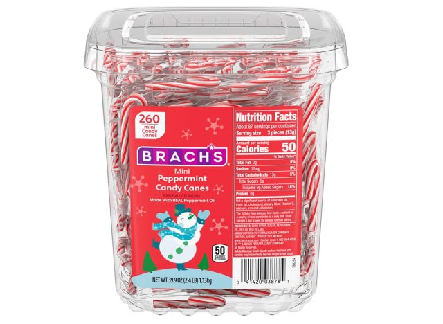Brach's Mini Peppermint Candy Canes