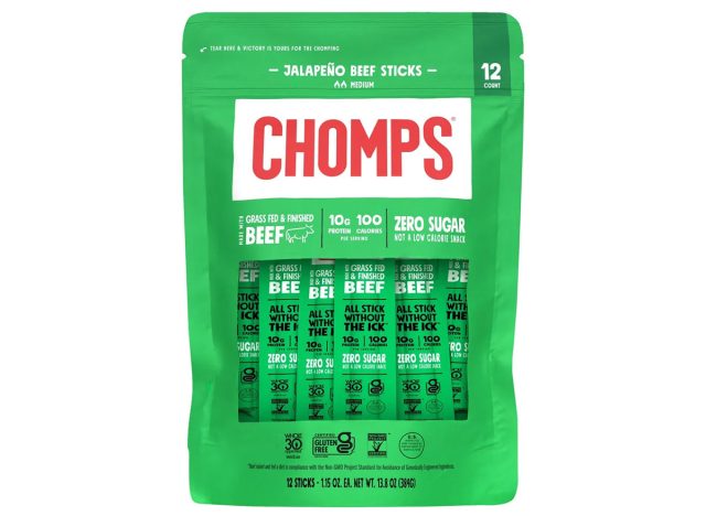 Chomps Jalapeno Grass Fed Beef Sticks