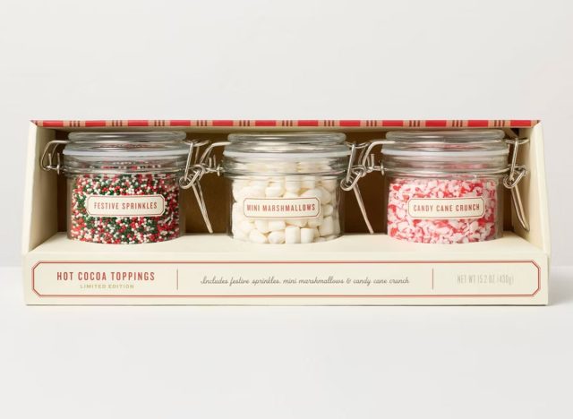 Christmas Cocoa Bar in Glass Latch Jars - 15.2oz - Hearth & Hand™ with Magnolia Table