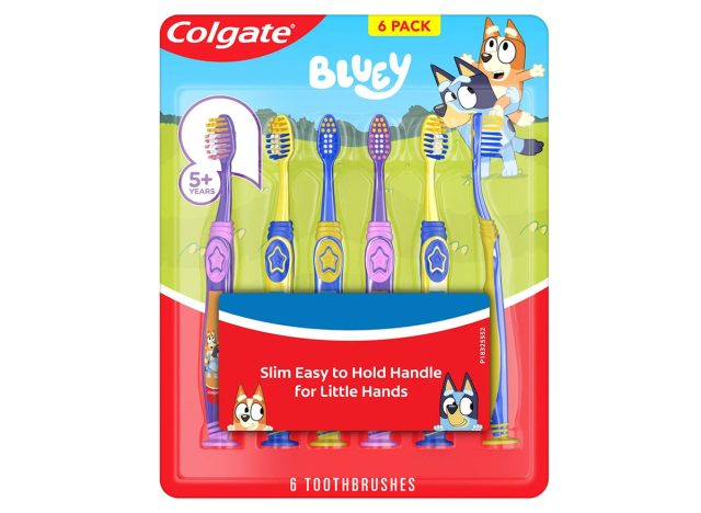 Colgate Bluey Toothbrush, 6-count