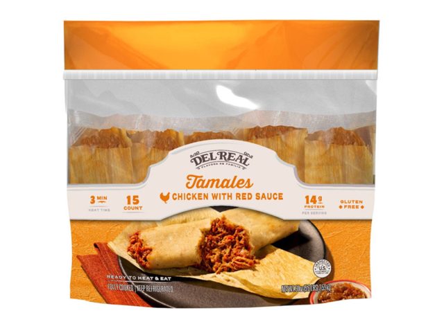 Del Real Foods Chicken In Red Sauce Tamales, 15-count