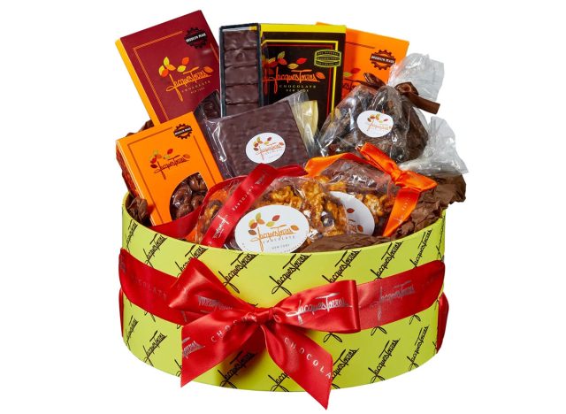 Jacques Torres Assorted Chocolate Small Hat Box