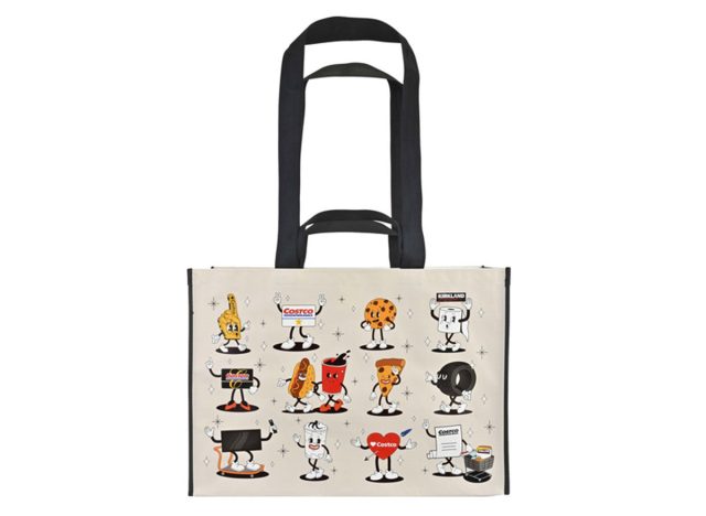 KeepCool Reusable Character Tote Bag, 4-count