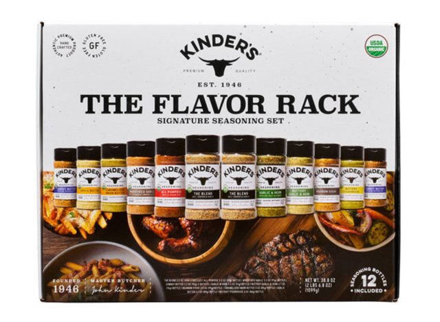 Kinders Organic The Flavor Rack Seasoning Set, 12-count