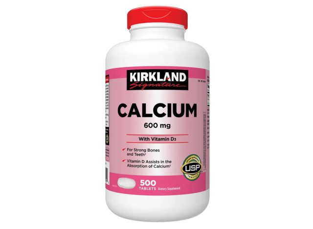 Kirkland Signature Calcium 600 mg. with Vitamin D3, 500 Tablets