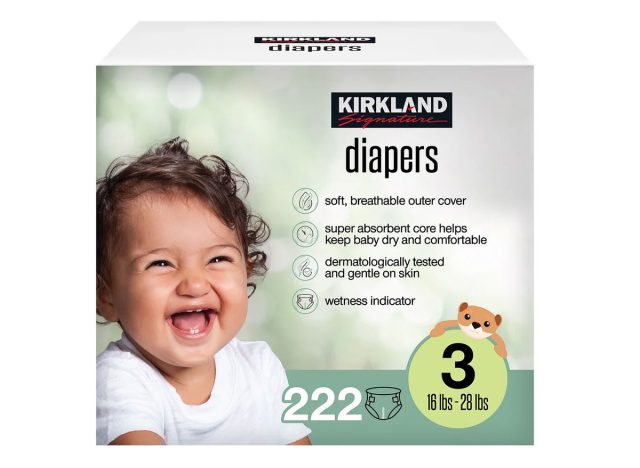 Kirkland Signature Diaper Sizes 3 - 6