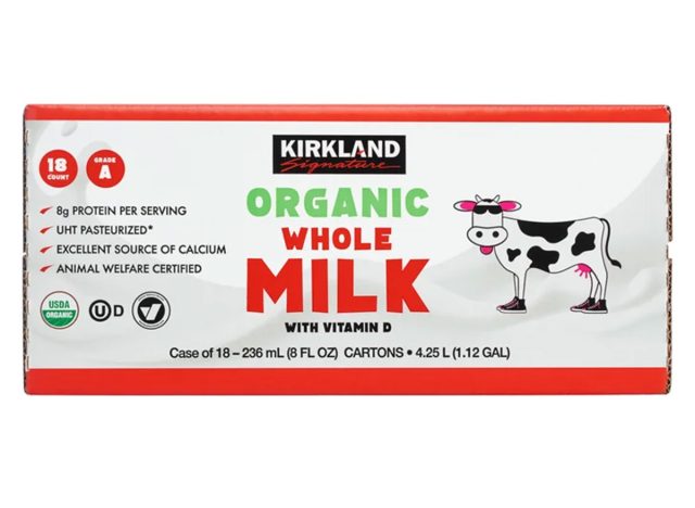 Kirkland Signature Organic Whole Milk