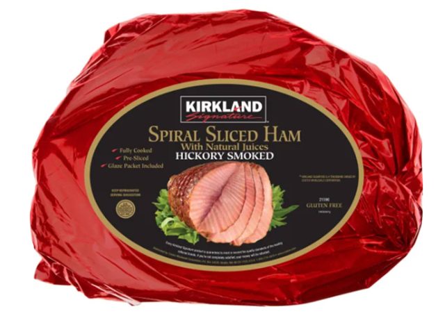 Kirkland Signature Spiral Sliced Ham, Hickory Smoked