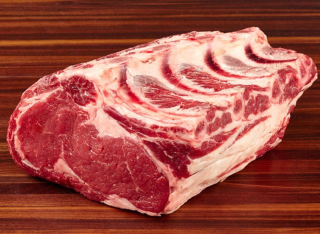 Kirkland Signature USDA Choice Standing Rib Roast Bone In (Half)
