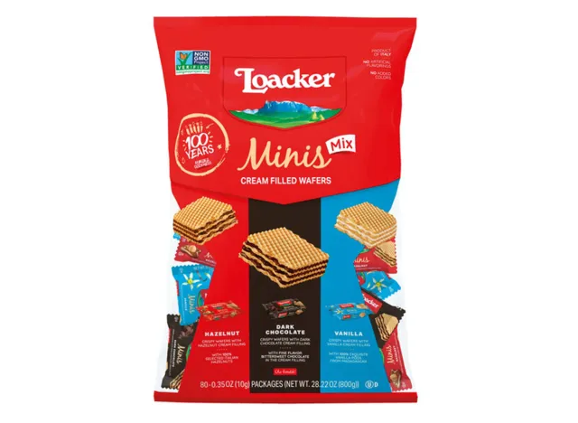 Loacker Mini Wafer Cookies Variety