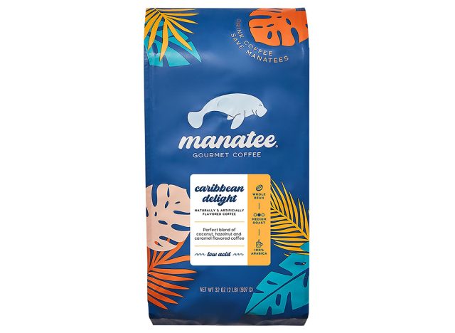 Manatee Caribbean Tri-Flavored Coffee 2 lb